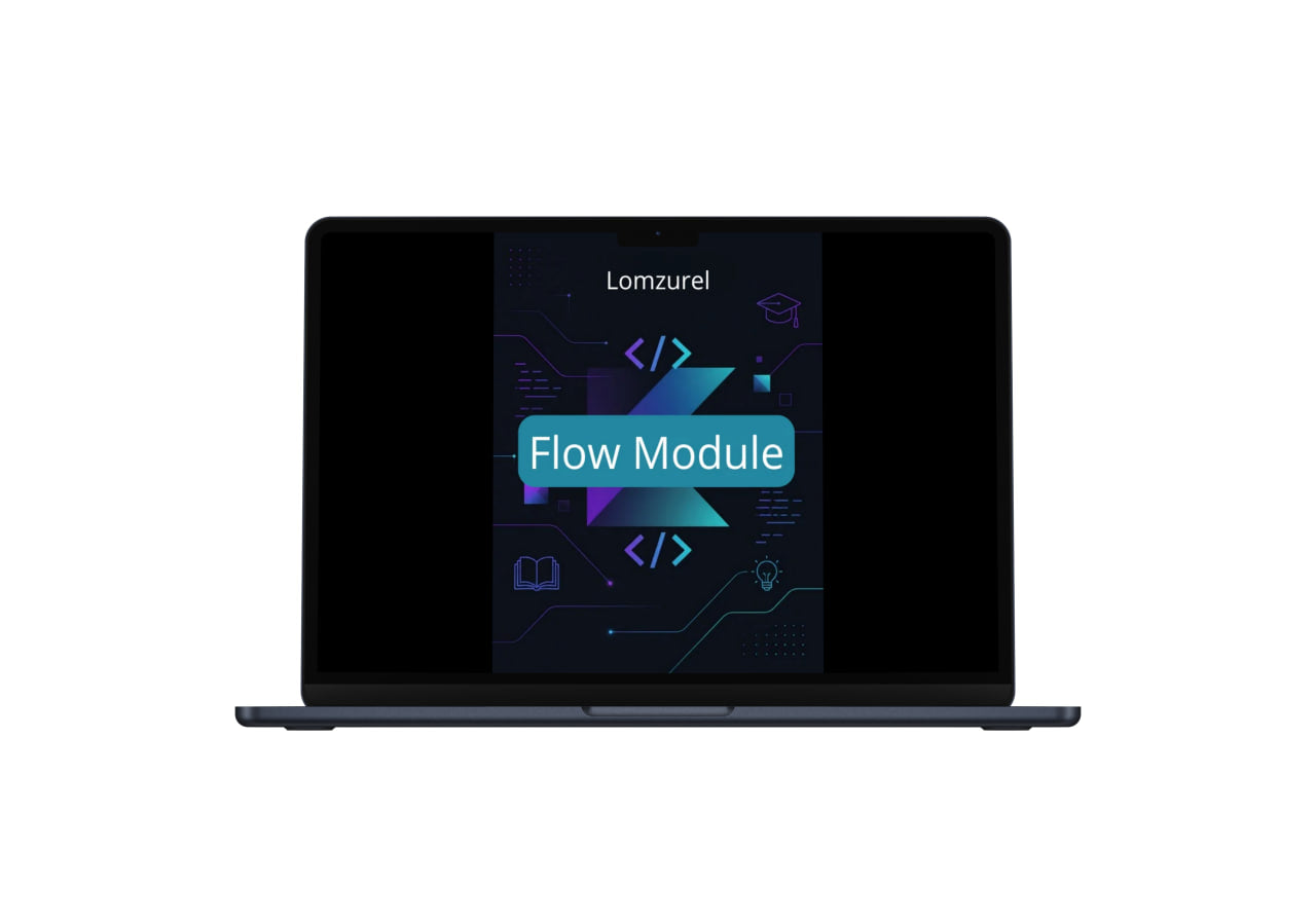 Laptop with a digital interface on a white background