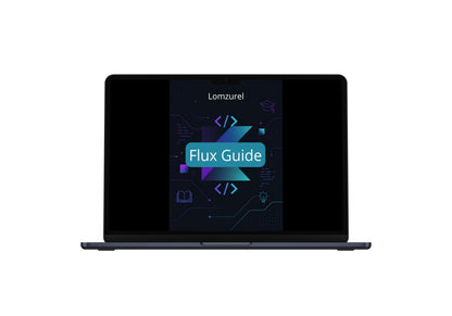 Laptop displaying a software interface with 'Lomiturel' and 'Axis Pack' text on a white background