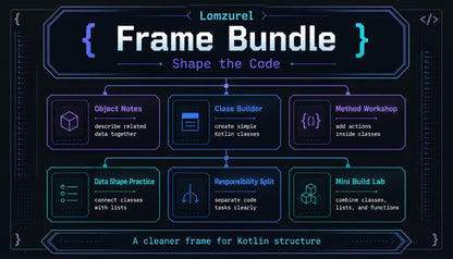 Diagram of a software development tool interface with various components and text on a dark background.